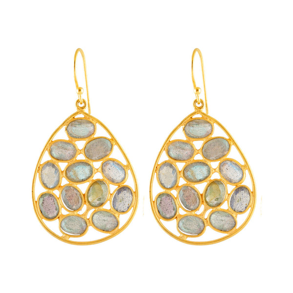 labradorite jali pear drops